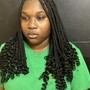 Jumbo French Curl Braids