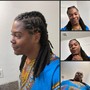 Braids over locs