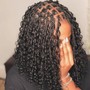 Smedium Bohemian Knotless Braids