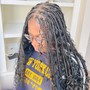 Boho knotless Braids(medium)