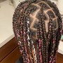 Small knotless Braids