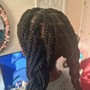 Medium/Large Knotless Braids