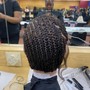 Large Knotless Braids