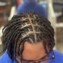 Locs  with weave