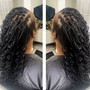 Jumbo French Curl Braids