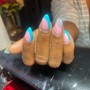 Acrylic Nails short