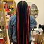 Small knotless Braids