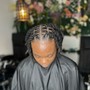 Men freestyle cornrows