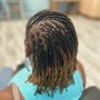 Cornrows with Natural Hair