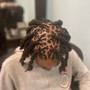 Cornrows with Natural Hair