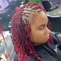 2 feed in Braids