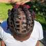 Triangle part braids