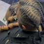 Men’s Plaits (Half Head)