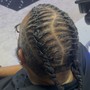 Men’s Plaits (Half Head)