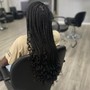 Deep scalp shampoo and condition +blow dry