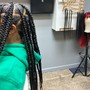 Large Knotless Braids (Back length)