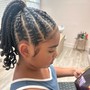 Kid's Braids / twist  take down