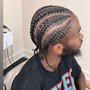 Natural hair braid (men)