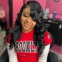 Closure quick weave