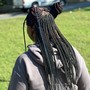 Knotless MED Goddess Braids