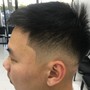 Gentleman’s Scissor Cut  (shears all around )