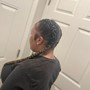 Alicia keys braids/small feedins