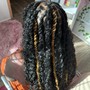 Large Island Twist ( Waist Length)