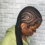 Small Braided Ponytail