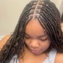 Feed in braids