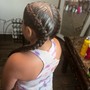 Kid's 2 Feed In Braids