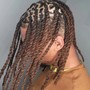 Dreadlock touch up and style