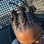 Woman Loc Retwist (ear length)