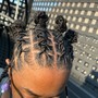 Woman Loc Retwist (ear length)