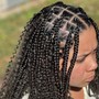 Fulani Half Up Sew In