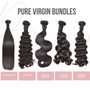 Full Micro-Link Weft Install *2 Pure Virgin Bundles Included* 16in & 18in