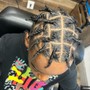 Small Feed In Cornrows