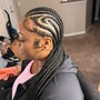 Ponytail with Weave