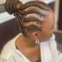 Medium Knottless Braids