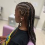 Kid's Braids w/ hair added