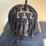 Two strand twist (for locs)