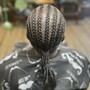 Medium Knottless Braids