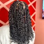 Medium Knotless Braids