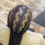 4-6 stitch braids