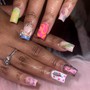 Acrylic full set short