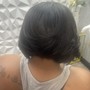 Permanent 1 Full Color Med Bob Length With Style and Trim Included