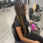 Havana Twists with boho curls