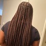 Jumbo knotless braids