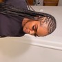 Regular Fulani braids