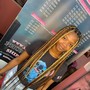 Medium knotless braids