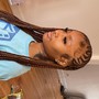 Small knotless braids